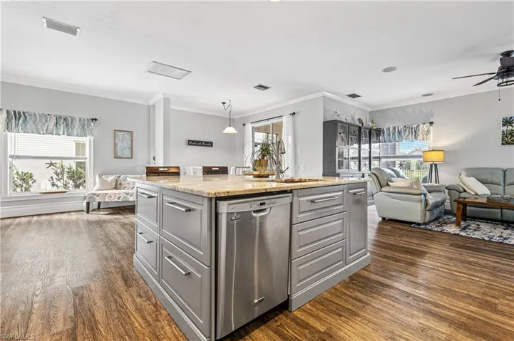 Remodeled kitchen