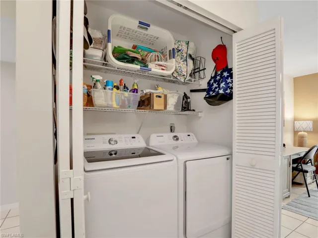 Laundry area