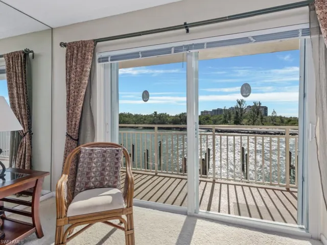 View of the Collier Creek from the Living Room
