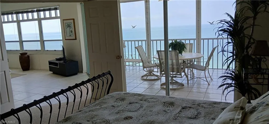 View from master bedroom