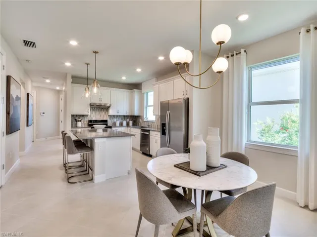 Photos are from the furnished model. Options for this home may vary