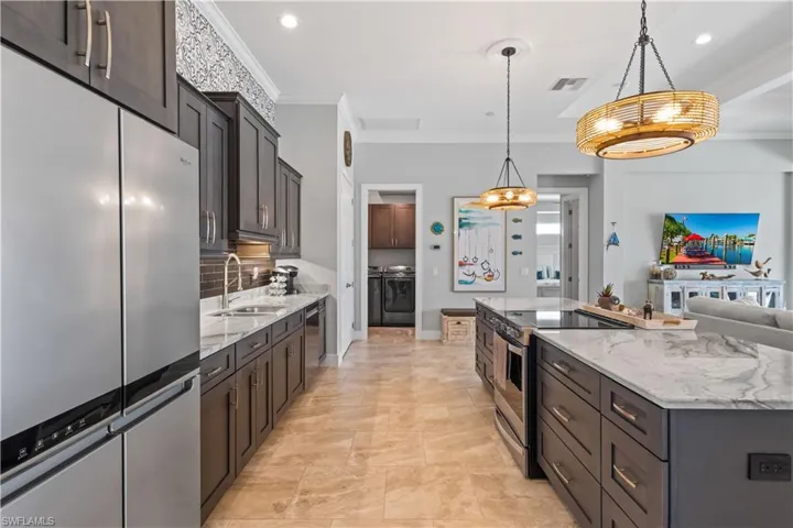 Detailed view of the kitchen - let the cooking begin!