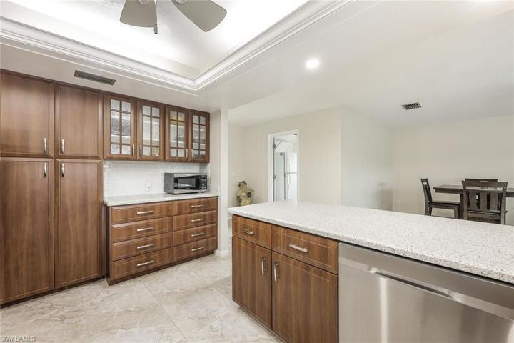 Bright kitchen with nice cabinetry