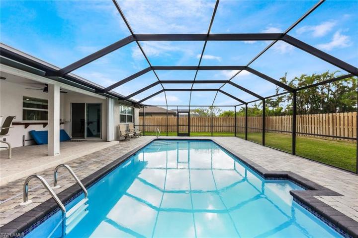 Large, sparkling pool