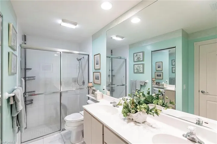 Master bathroom.