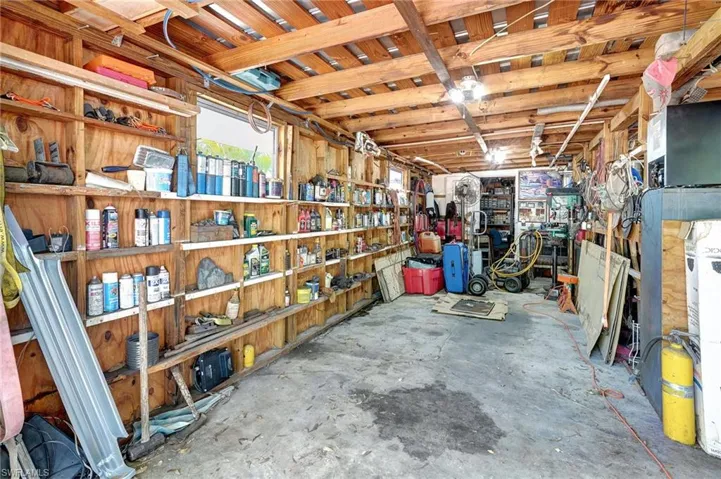 View of storage room