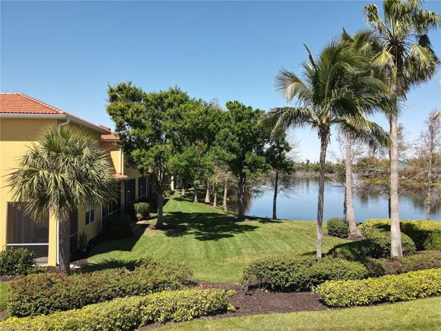 View of yard featuring a water view