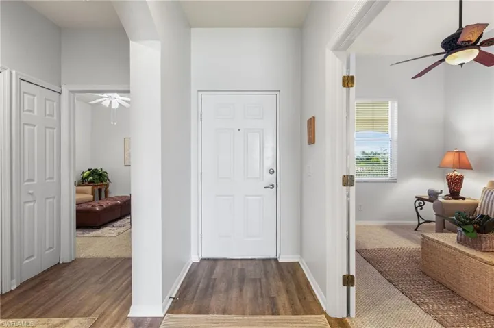 Front door.
