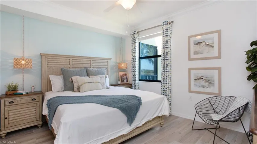 Lovely views of the lake from Master Bedroom