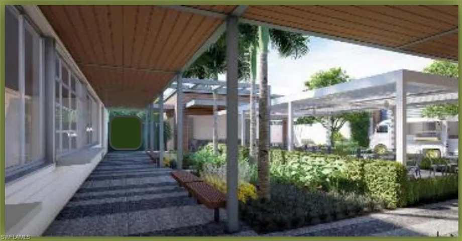 Step into one of the most fantastic indoor and outdoor dining areas, with bar, fire pits, and interior dining areas.