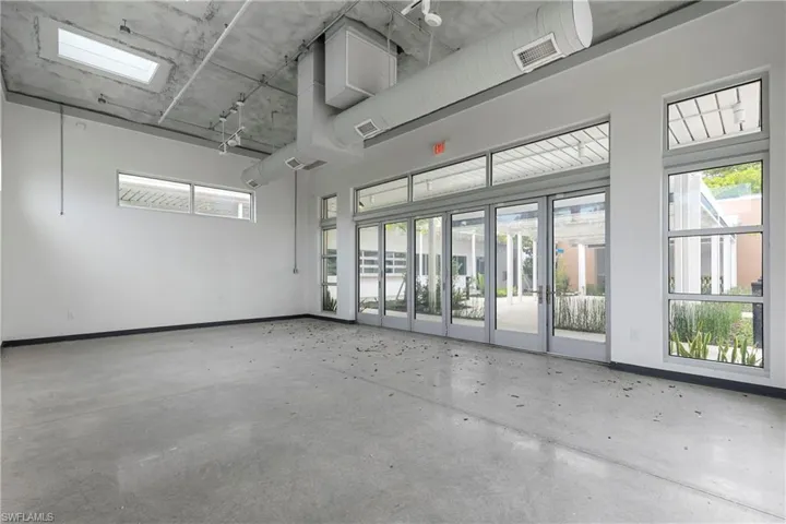 Indoor dining area