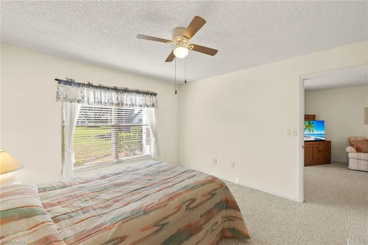 Primary bedroom with view