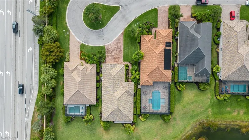 View of birds eye view of property