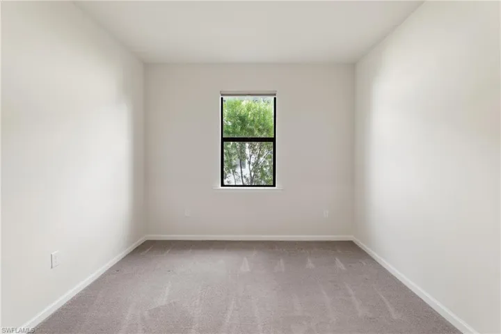 Den with french glass doors for privacy