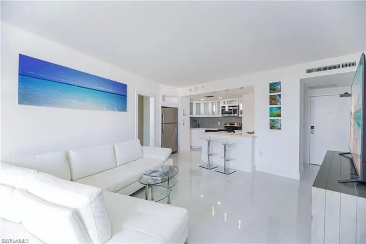 View of living area