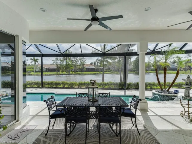 View From Patio Dining Area
