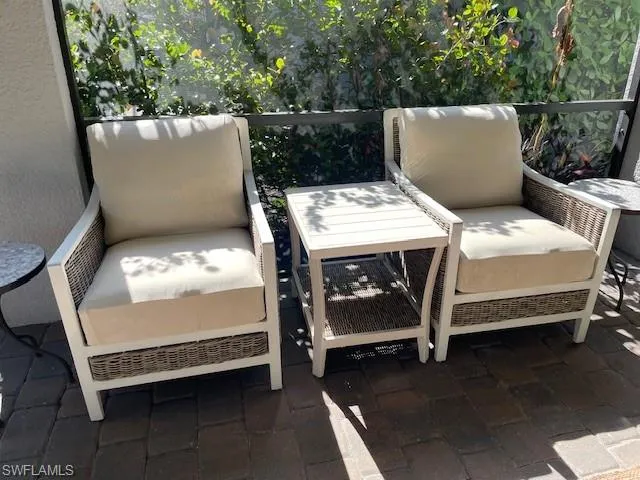 View of patio