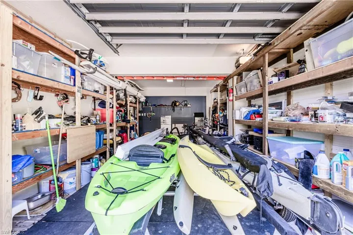View of storage area