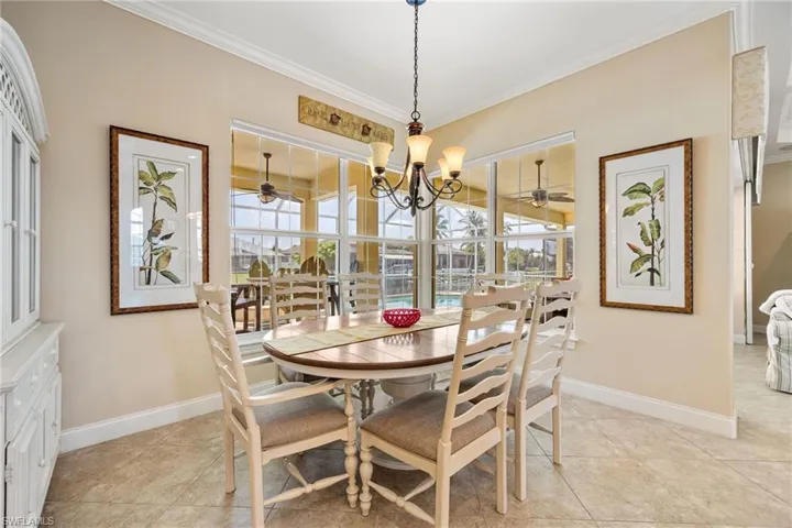 dining area in addition to formal dining