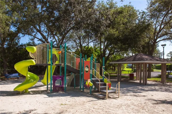 View of jungle gym