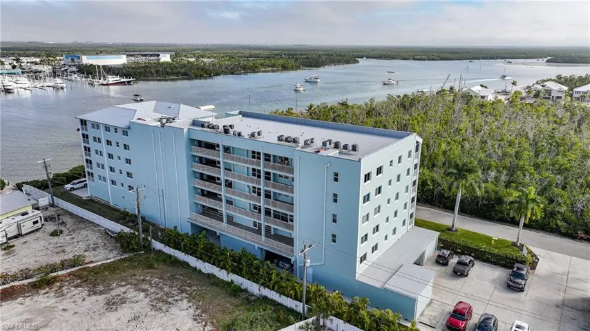 Bayfront complex offers privacy with mangroves on one side