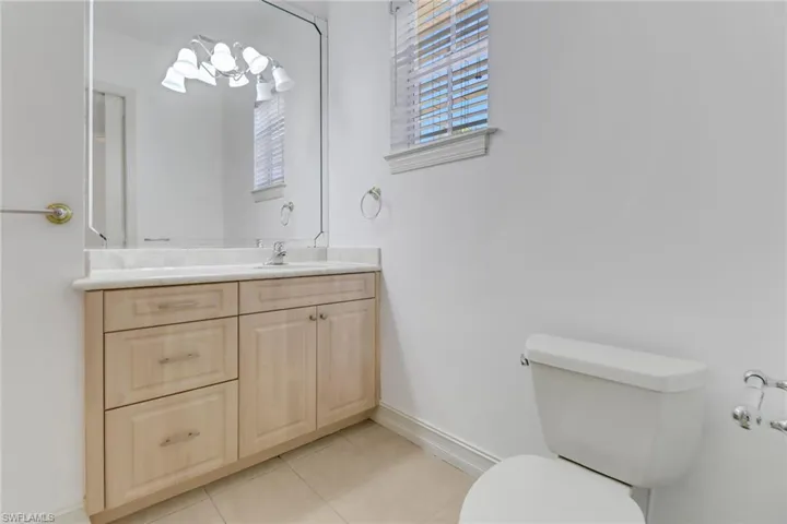 Private bathroom.