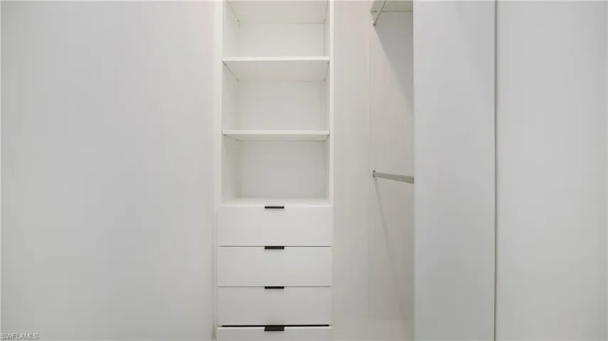 View of closet