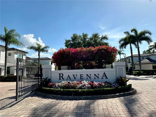 Gated Community Entrance to Brick Paver Private Road
