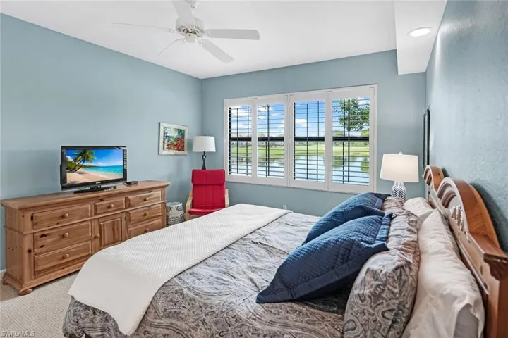Primary Suite w/ Lake & Golf Vistas