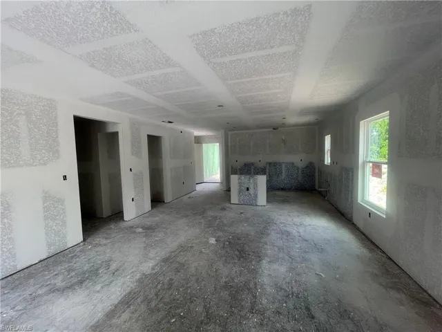 View of unfurnished living room