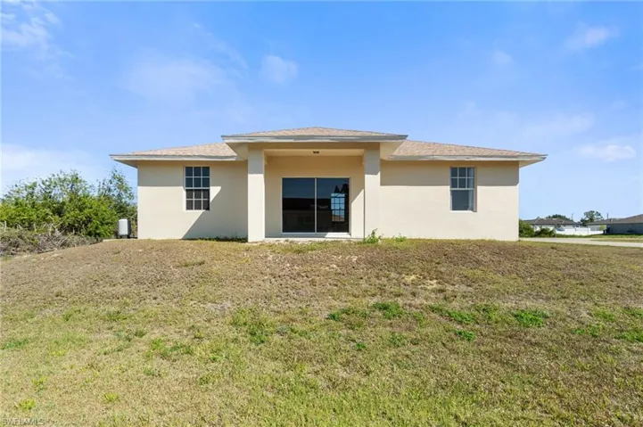 Rear of property.