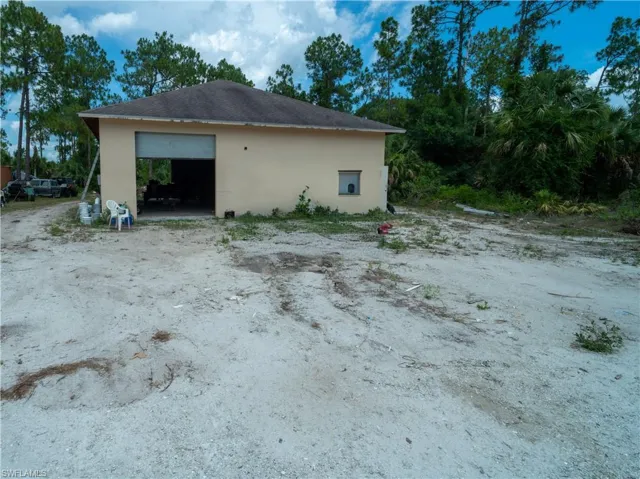 View of back of house