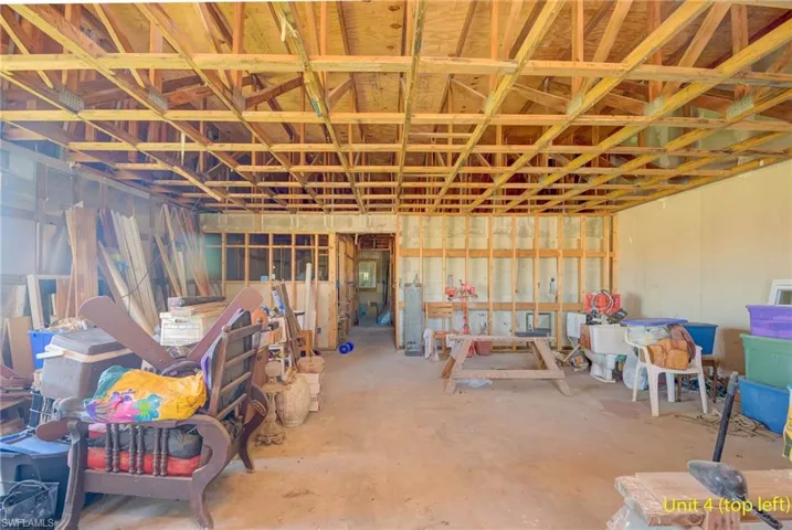 Misc room with concrete flooring