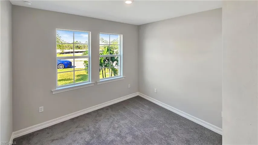 Spare room with carpet