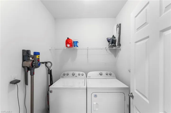 Laundry area