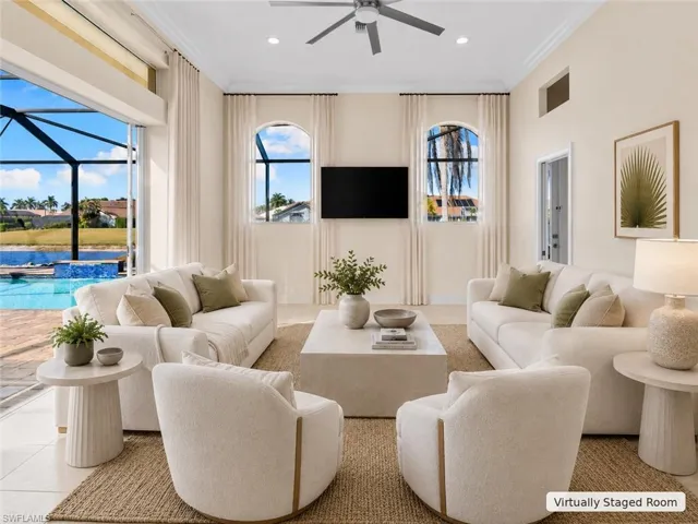 Virtually Staged Room