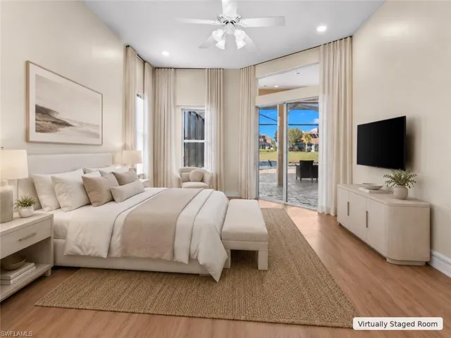 Virtually Staged Room
