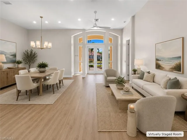 Virtually Staged Room