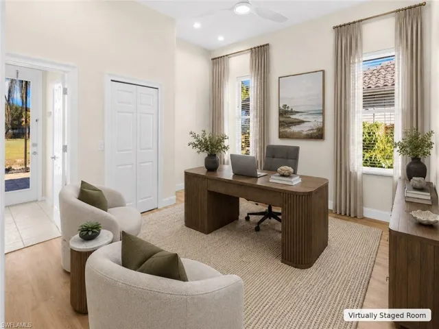 Virtually Staged Room