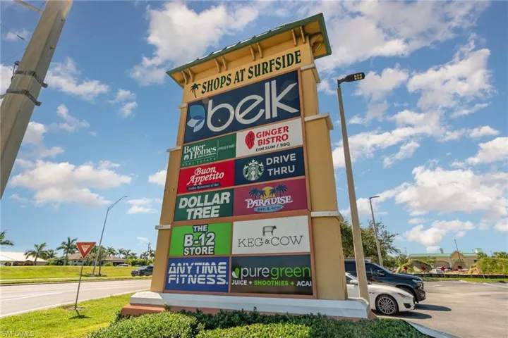 Shops Nearby