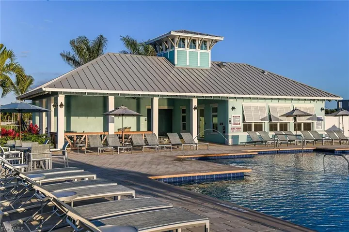 Sun Deck and Amenities Center