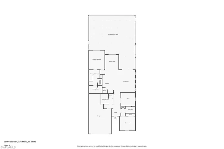 View of home floor plan