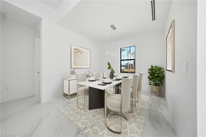 Dining room featuring baseboards
