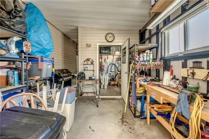 View of storage area