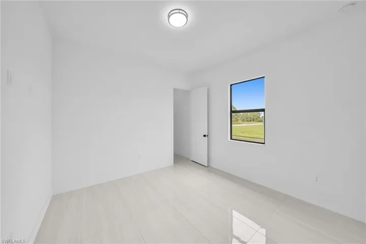 View of spare room