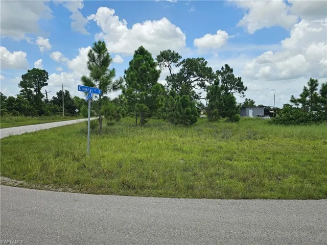 View of street and lot