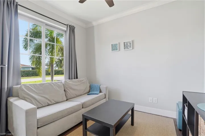 Bedroom #4 Flexible fourth bedroom ideal for guests or a home office.