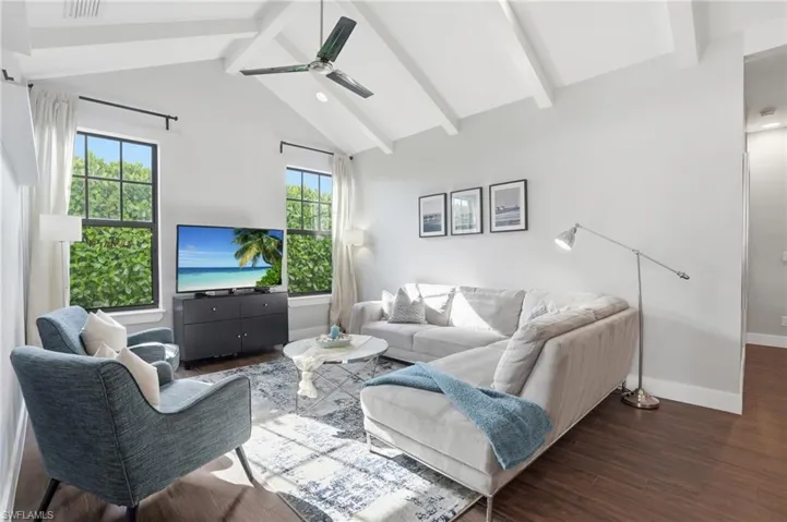 Open and bright living/great room.