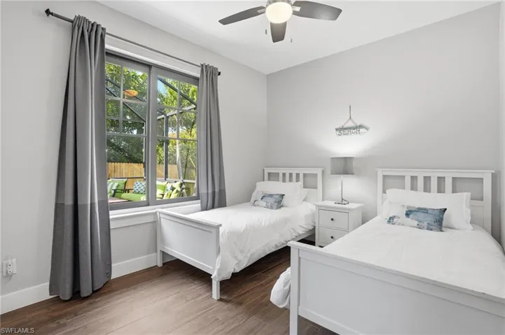 bedroom #3 Light-filled bedroom perfect for family, guests, or hobbies.