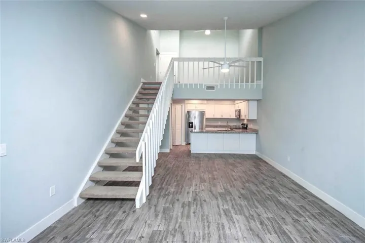 Great room with living dining room combo